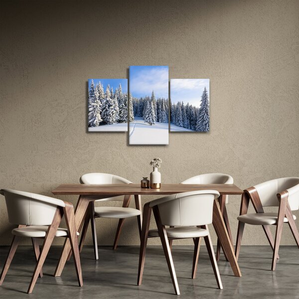 Slika - Zima u šumi (90x60 cm)