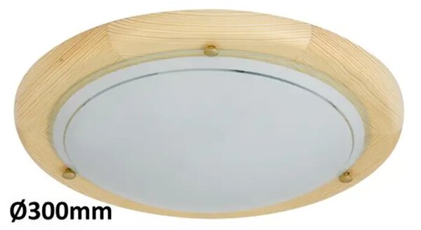 UFO STROPNA SVJETILJKA E27 1X MAX 60/NATUR/IP20 RA5411