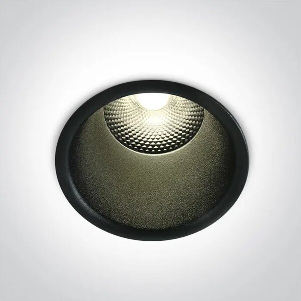 UGRADBENA SVJETILJKA LED/15W/3000K/1275lm/24°/230V CRNA DM10115FD/B/W