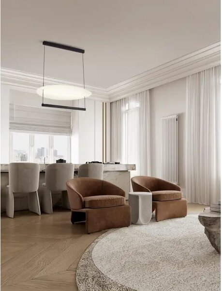 DIONA VISILICA LED/2700K/55W/3600Lm/CRNA & WHITE NL9580573