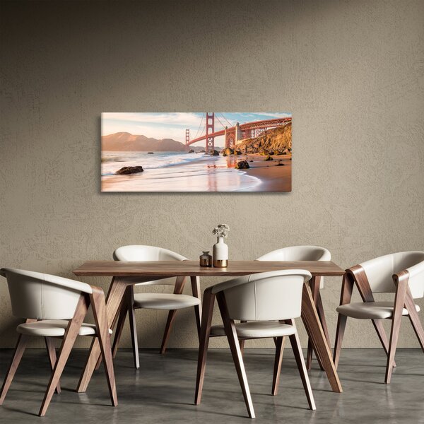 Slika - Golden Gate Bridge (120x50 cm)