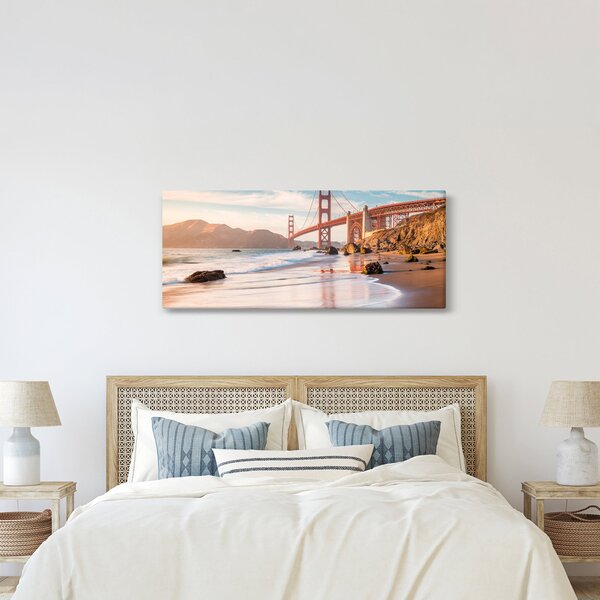 Slika - Golden Gate Bridge (120x50 cm)