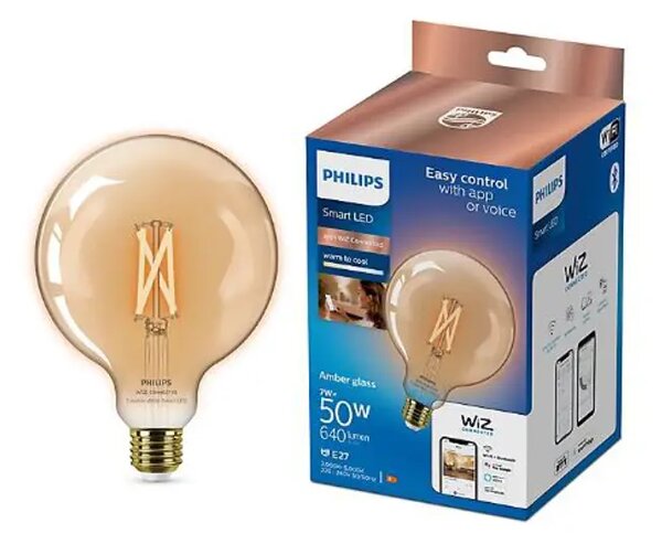 PHILIPS SMART ŽARULJA WFB 50W G125 E27 920-50 AMB 1PF/6 8719514372122