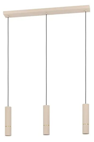 VISILICA 3xLED GU10,3x 5W, BOJA PJESKA/MESING CAMINIA 901152