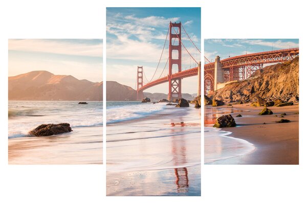 Slika - Golden Gate Bridge (90x60 cm)