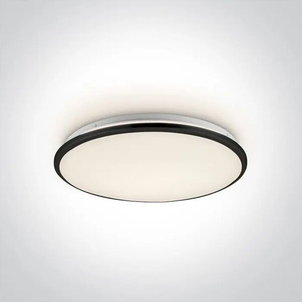 PLAFONJERA LED 24W/3000K/1560lm IP20 CRNA DM62154/B/W