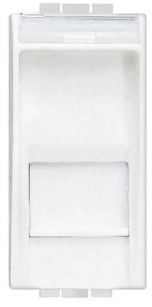 LIVING LIGHT MREŽNA UTIČNICA RJ45/1M/KAT5 BIJELA N4279C5E