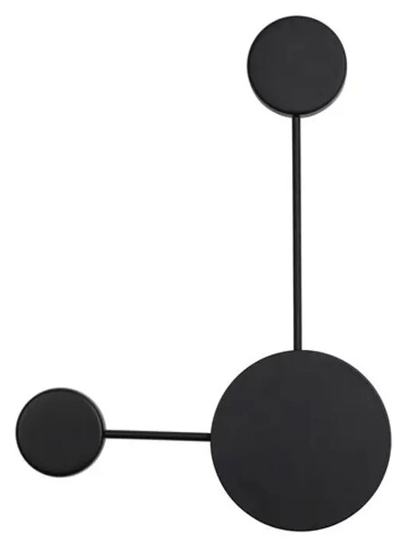 AMADEO ZIDNA SVJETILJKA LED 7/CRNA/IP20/500lm RA6258