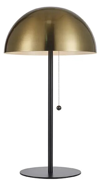 DOME STOLNA LAMPA CRNA/STARO ZLATO E14 MA108257