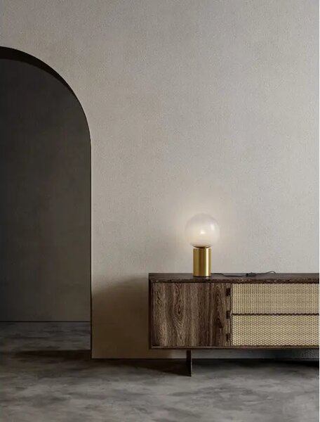 VITA STOLNA LAMPA E27 /IP20/MESING ZLATNA NL9028842