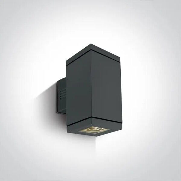 ZIDNA SVJETILJKA 2×E27/75W/PAR30/230V IP54 ANTRACIT DM67132A/AN#