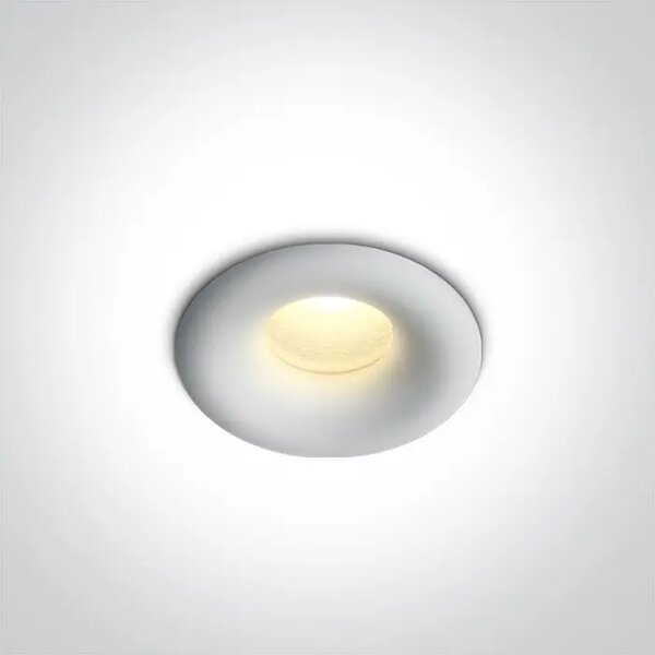 UGRADBENA SVJETILJKA LED/1W/3000K/70lm/35°/350mA IP44 BIJELA DM10101L/W/W