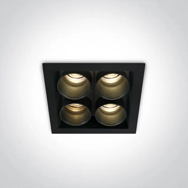 UGRADBENA SVJETILJKA LED 10W WW IP20 230V CRNA DM50406C/B/W