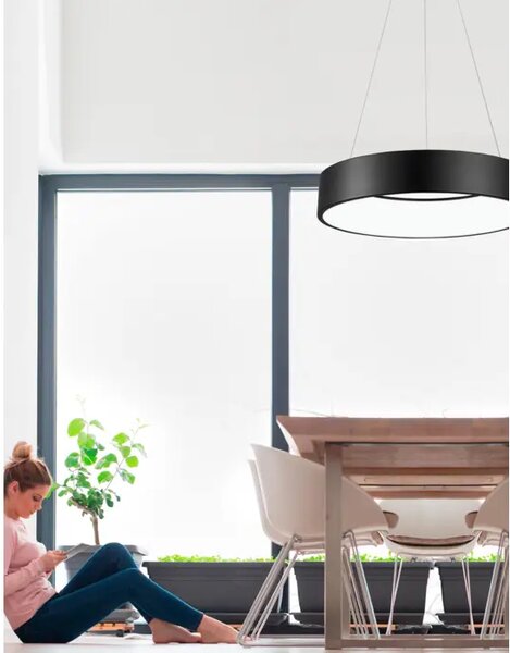 RANDO VISILICA LED 42W/3000K/3010lm/IP20/CRNA NL6167220