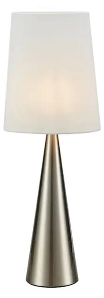 CONUS STOLNA LAMPA NIKL/BIJELA E14 MA108624