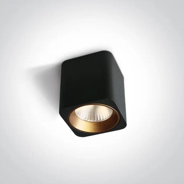 STROPNA SVJETILJKA LED/7W/3000K/500Lm/230V NO DIMM CRNA DM12107KA/B/W