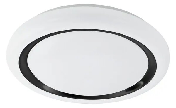PLAFONJERA 1xLED 19,5W, PROM 480, BIJELA/CRNA CAPASSO 900335