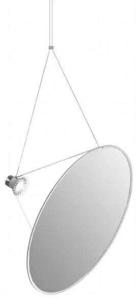 AMISOL LED VISILICA 75 KOMPLET 53W 3000K dim. DALI SREBRNA LP1D910S000002+LP1D910/100020