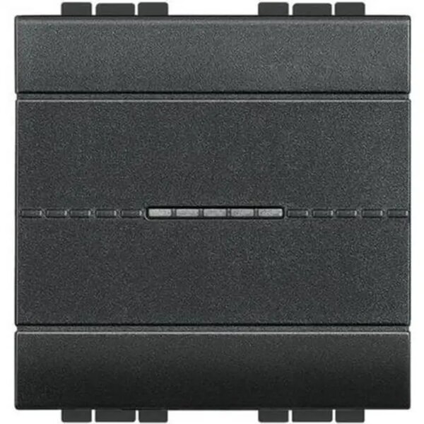 PREKIDAČ 1P/10A/250V 2M ANTRACIT L4051M2AN