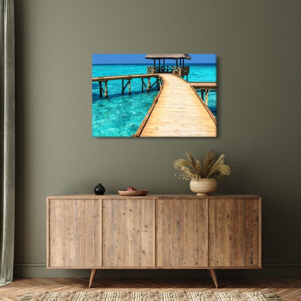 Slika - Pristanište (90x60 cm)