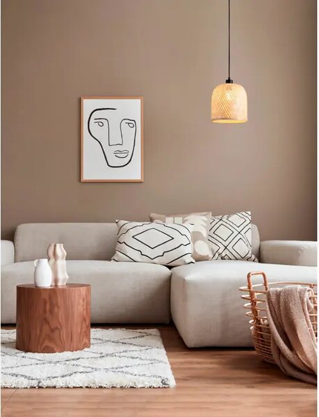 INTRA VISILICA E27/12W/NATURAL & BLACK NL9001089