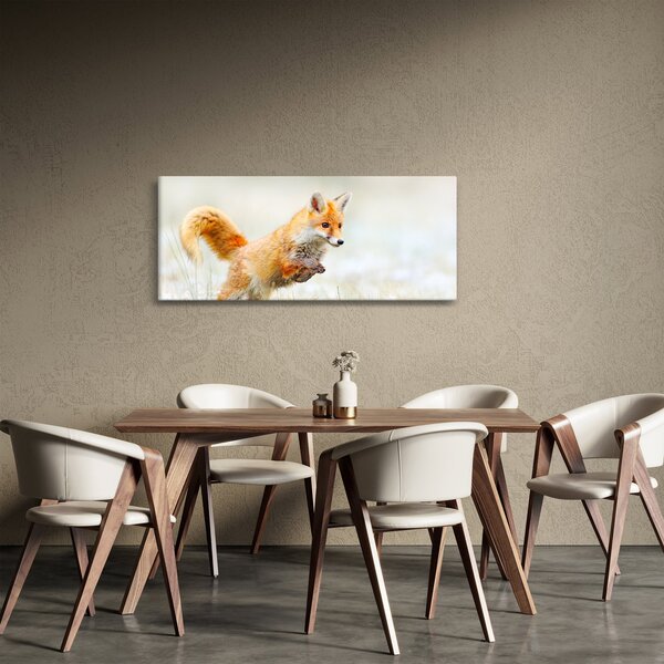 Slika - Lisica koja skače (120x50 cm)