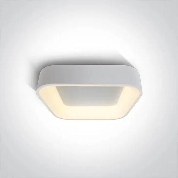 PLAFONJERA LED/38W/3000K/2280lm/120°/230V 450×450mm BIJELA DM62132NA/W/W#