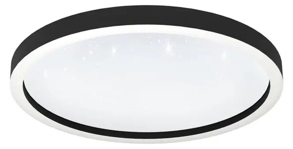 PLAFONJERA 1xLED 34,5W, RGB-BIJELA, PROM 570, CRNA/KRISTAL EF. MONTEMORELOS-Z 900412