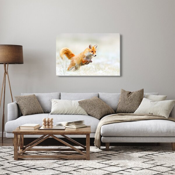 Slika - Lisica koja skače (90x60 cm)