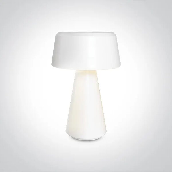 STOLNA SVJETILJKA LED/3W/120lm/3000K DIMM. USB 3,5h PUNJENJE bijela DM61088/W