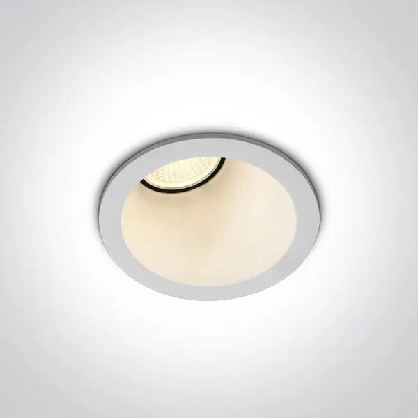 UGRADBENA SVJETILJKA LED/8W/3000K/560lm/50°/230V IP20 BIJELA DM10108A/W/W