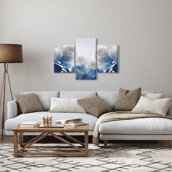 Slika - Bijele ruže (90x60 cm)