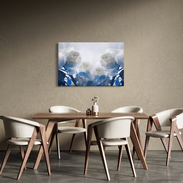 Slika - Bijele ruže (90x60 cm)