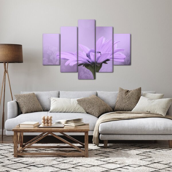Slika - Ljubičasti cvijet (150x105 cm)