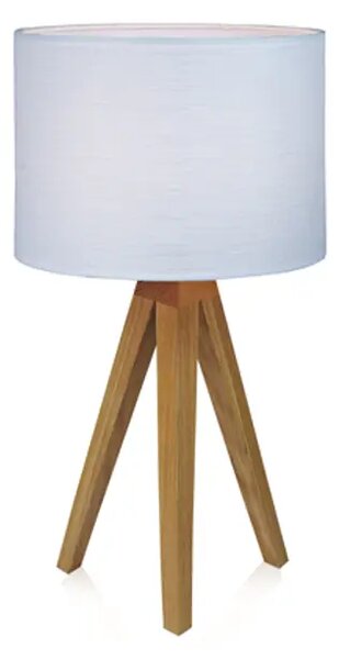 KULLEN STOLNA LAMPA 1L 22,5CM OAK/WHITE E14 MA104625