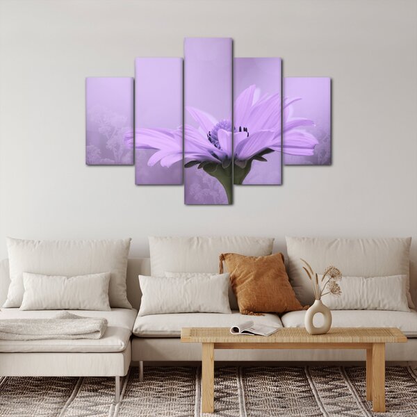 Slika - Ljubičasti cvijet (150x105 cm)