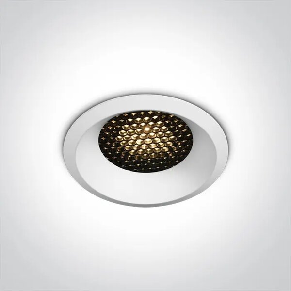 UGRADBENA SVJETILJKA 6,5W CCT 700mA DARK LIGHT HONEYCOMB BIJELA DM10106DH/W/V