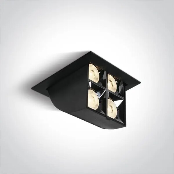 UGRADBENI REFLEKTOR LED 16W WW 38deg IP20 230V CRNI DM51406B/B/W