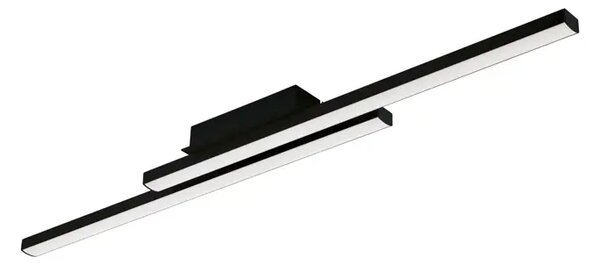 STROPNA LAMPA 2xLED 2X17W, RGB-BIJELA, CRNO/BIJELA FRAIOLI-Z 900079