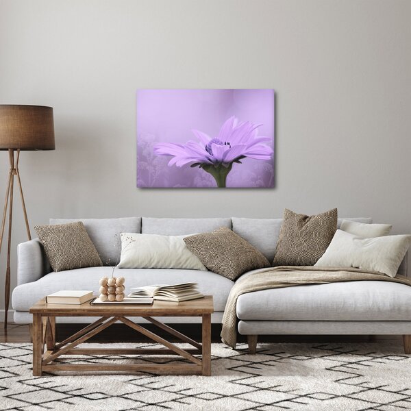 Slika - Ljubičasti cvijet (70x50 cm)