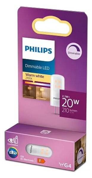 LED ŽARULJA PHILIPS 20W G4 WW 12V DIMM SRT6 8718699767518