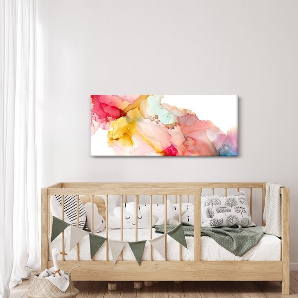 Slika - Apstrakcija tintom (120x50 cm)