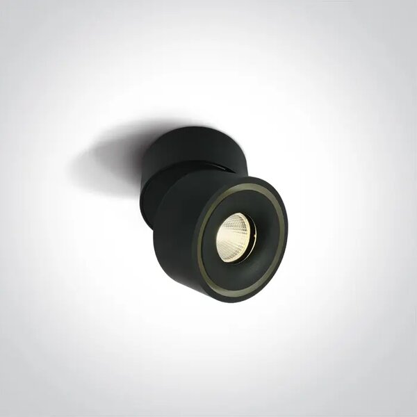 STROPNI LED REFLEKTOR COB 8W CCT IP20 CRNA DM12108LA/B/V