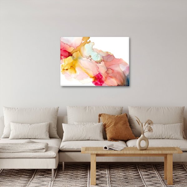Slika - Apstrakcija tintom (70x50 cm)
