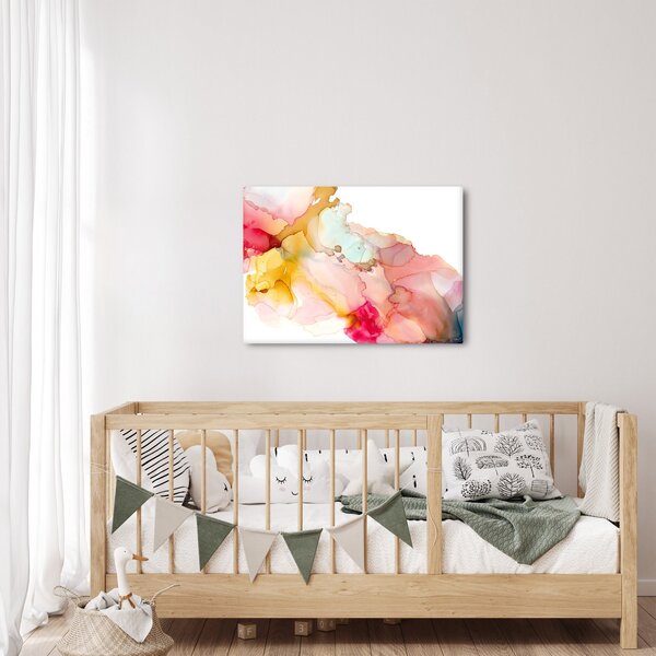 Slika - Apstrakcija tintom (70x50 cm)