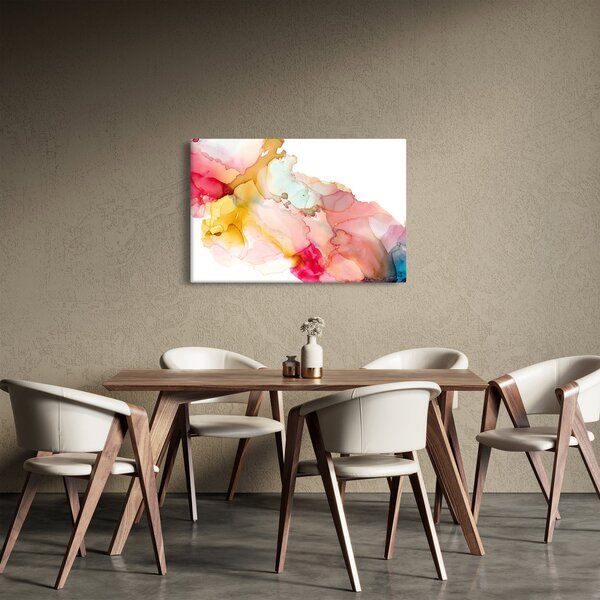 Slika - Apstrakcija tintom (90x60 cm)