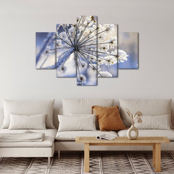 Slika - Smrznuti cvijet (150x105 cm)