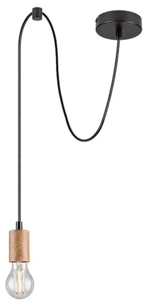 DOLLIEN VISILICA E27 1X MAX 60/MAT CRNA/IP20 RA72071