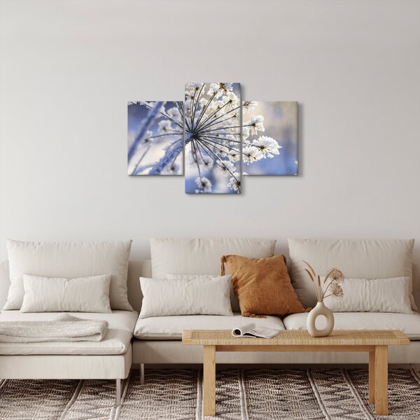 Slika - Smrznuti cvijet (90x60 cm)