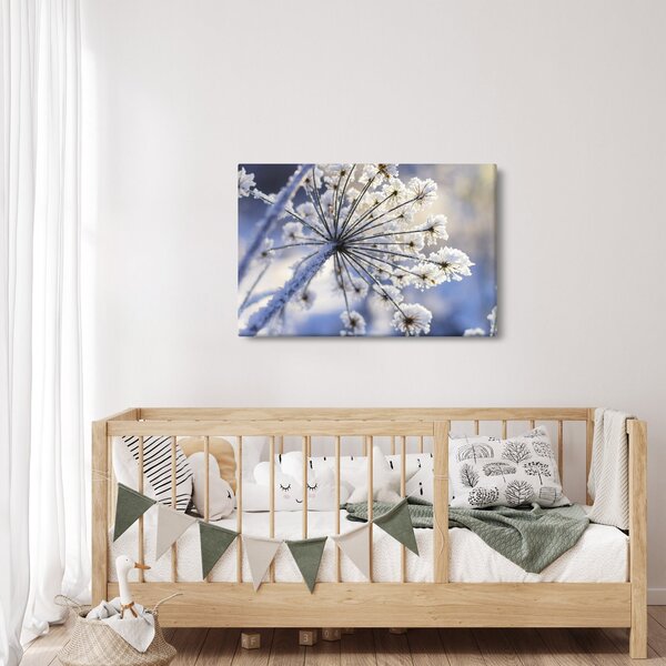 Slika - Smrznuti cvijet (90x60 cm)